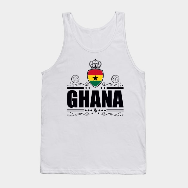 GHANA FOOTBALL GIFTS | Vintage Edition Tank Top by VISUALUV